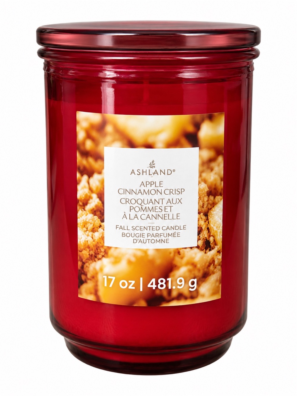 Red Apple Cinnamon 17oz Jar Candle